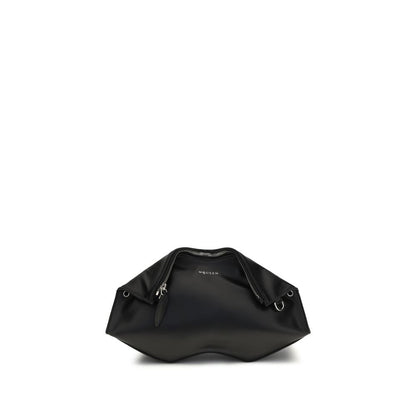 Black Calf Leather Bos Taurus Clutch Bag