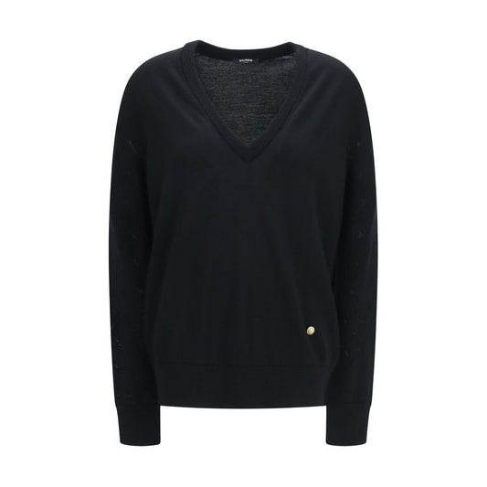 Black Wool Oves Aries Sweatshirt