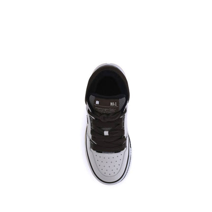 Multicolor Calf Leather Bos Taurus Athletic Sneakers
