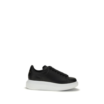 Black Calf Leather Bos Taurus Platform Sneakers