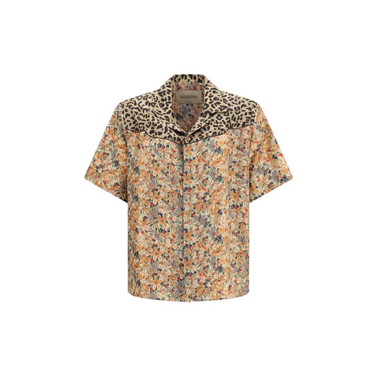 Multicolor Silk Pattern Shirt