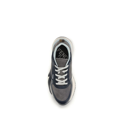 Multicolor Calf Leather Bos Taurus Athletic Sneakers