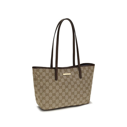 Beige Polyester Shoulder Bag