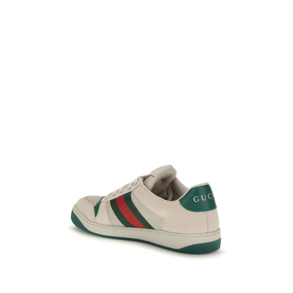 Beige Polyester Athletic Sneakers