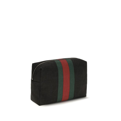 Black Fabric Handbag