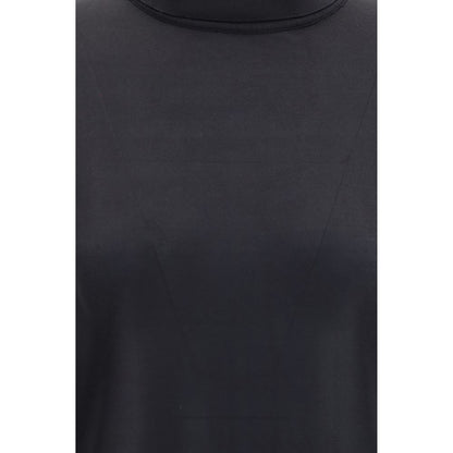 Black Silk Sweatshirt