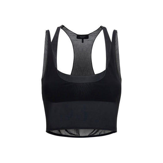 Black Viscose Blouse