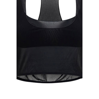 Black Viscose Blouse