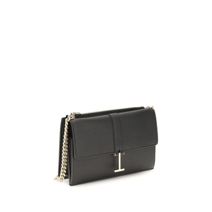 Black Calf Leather Bos Taurus Shoulder Bag