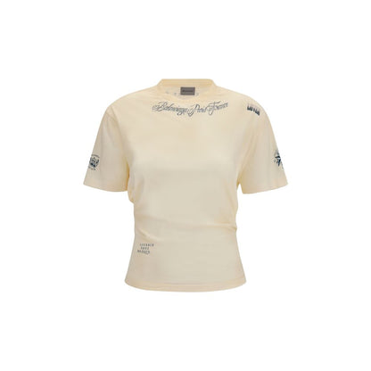 Beige Cotton T-Shirt