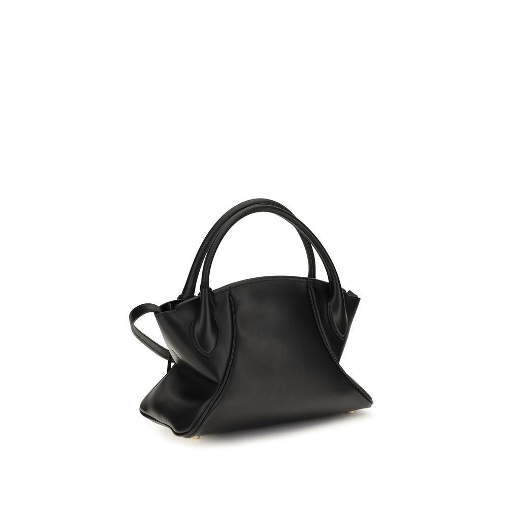 Black Calf Leather Bos Taurus Handbag