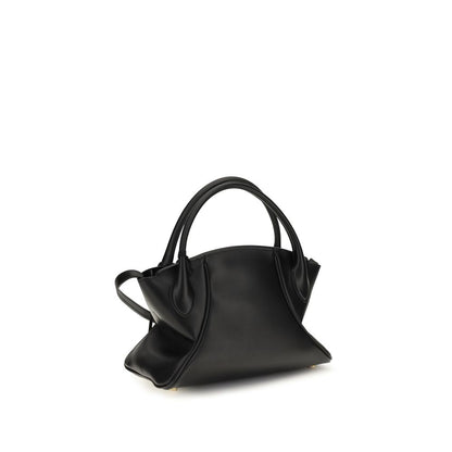 Black Calf Leather Bos Taurus Handbag
