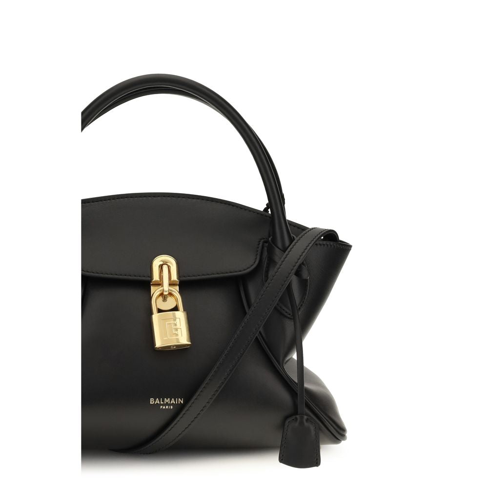 Black Calf Leather Bos Taurus Handbag