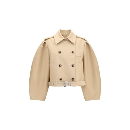 Beige Cotton Jacket