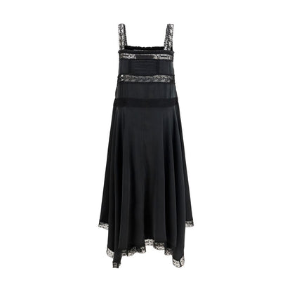 Black Silk Cocktail Dress