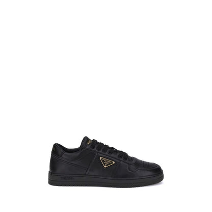 Black Calf Leather Bos Taurus Low Top Sneakers
