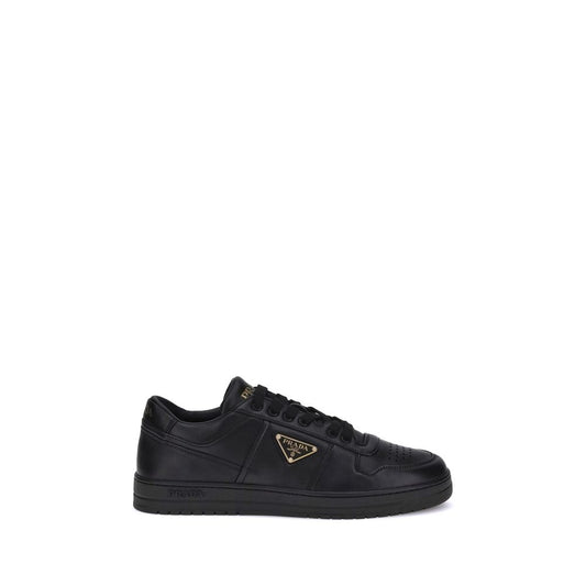 Black Calf Leather Bos Taurus Low Top Sneakers