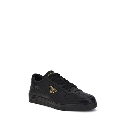 Black Calf Leather Bos Taurus Low Top Sneakers