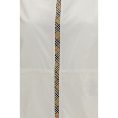 White Polyamide Shell Jacket