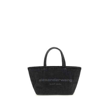 Gray Cotton Shoulder Bag