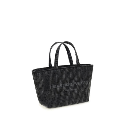 Gray Cotton Shoulder Bag