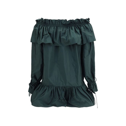 Bicolor Polyamide Casual Dress