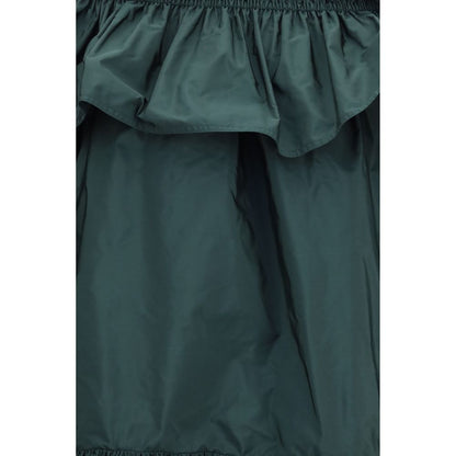 Bicolor Polyamide Casual Dress