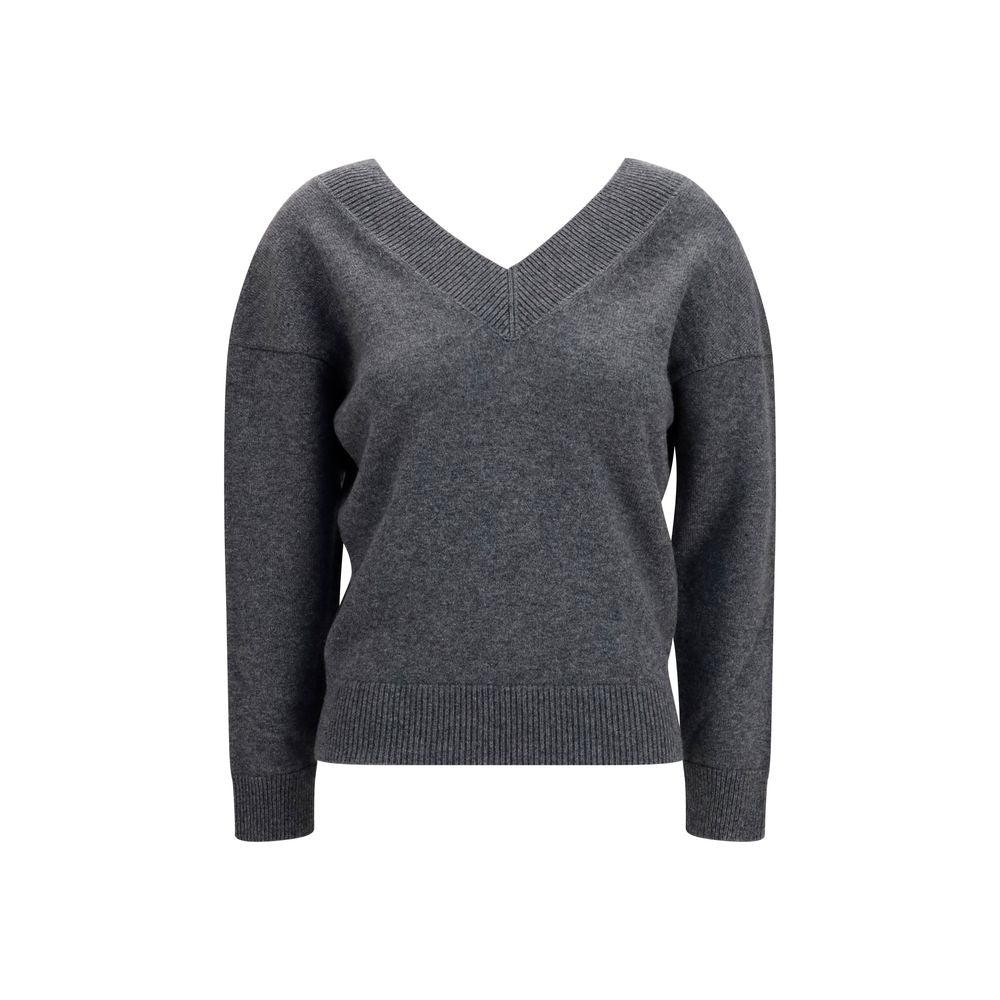 Gray Cashmere Sweater