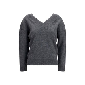 Gray Cashmere Sweater