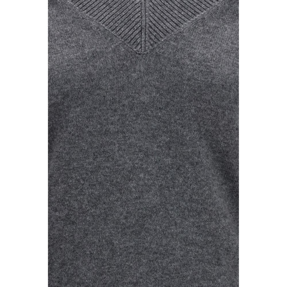 Gray Cashmere Sweater