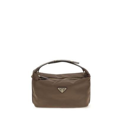 Brown Recycled Polyamide Handbag
