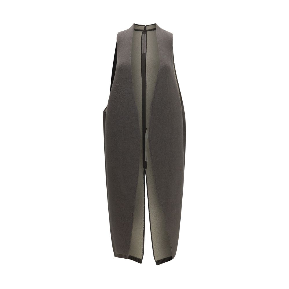 Gray Wool Oves Aries Sleeveless Jacket