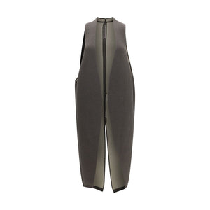 Gray Wool Oves Aries Sleeveless Jacket