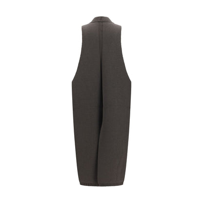 Gray Wool Oves Aries Sleeveless Jacket