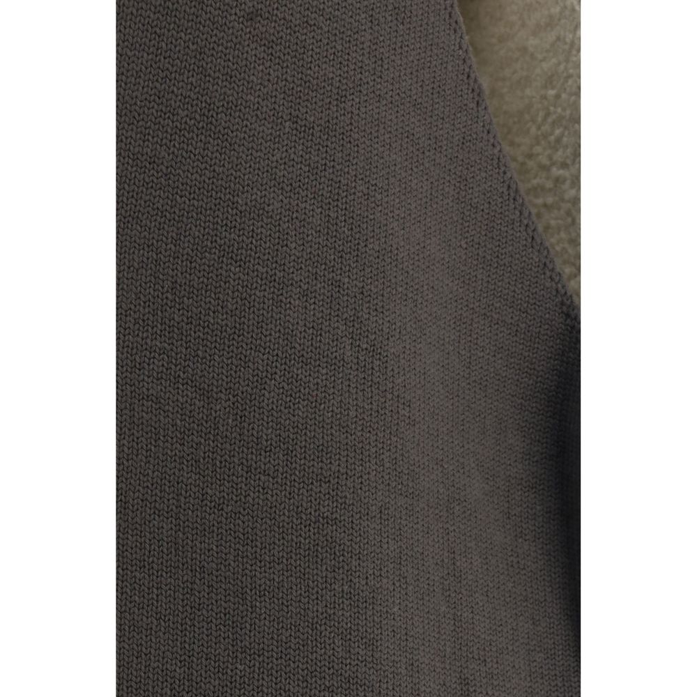Gray Wool Oves Aries Sleeveless Jacket