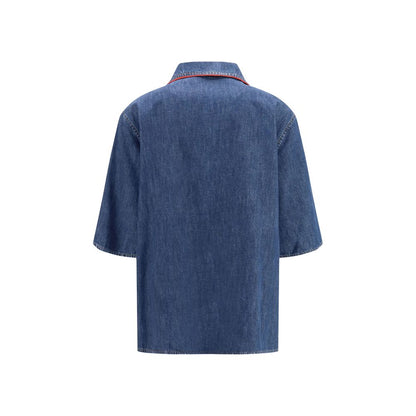 Blue Denim Shirt