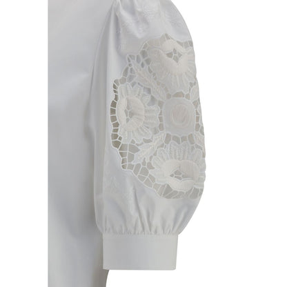 White Cotton Blouse