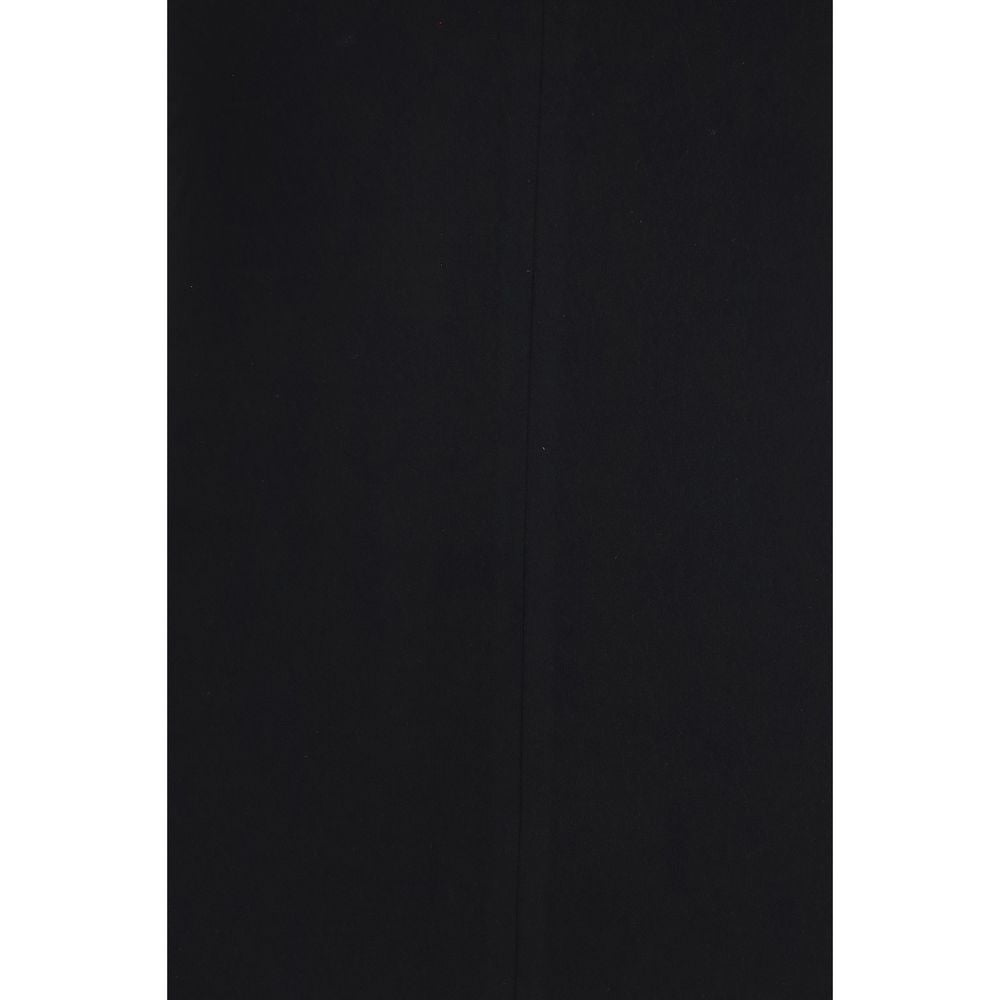 Black Viscose Casual Dress