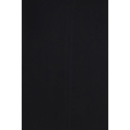 Black Viscose Casual Dress