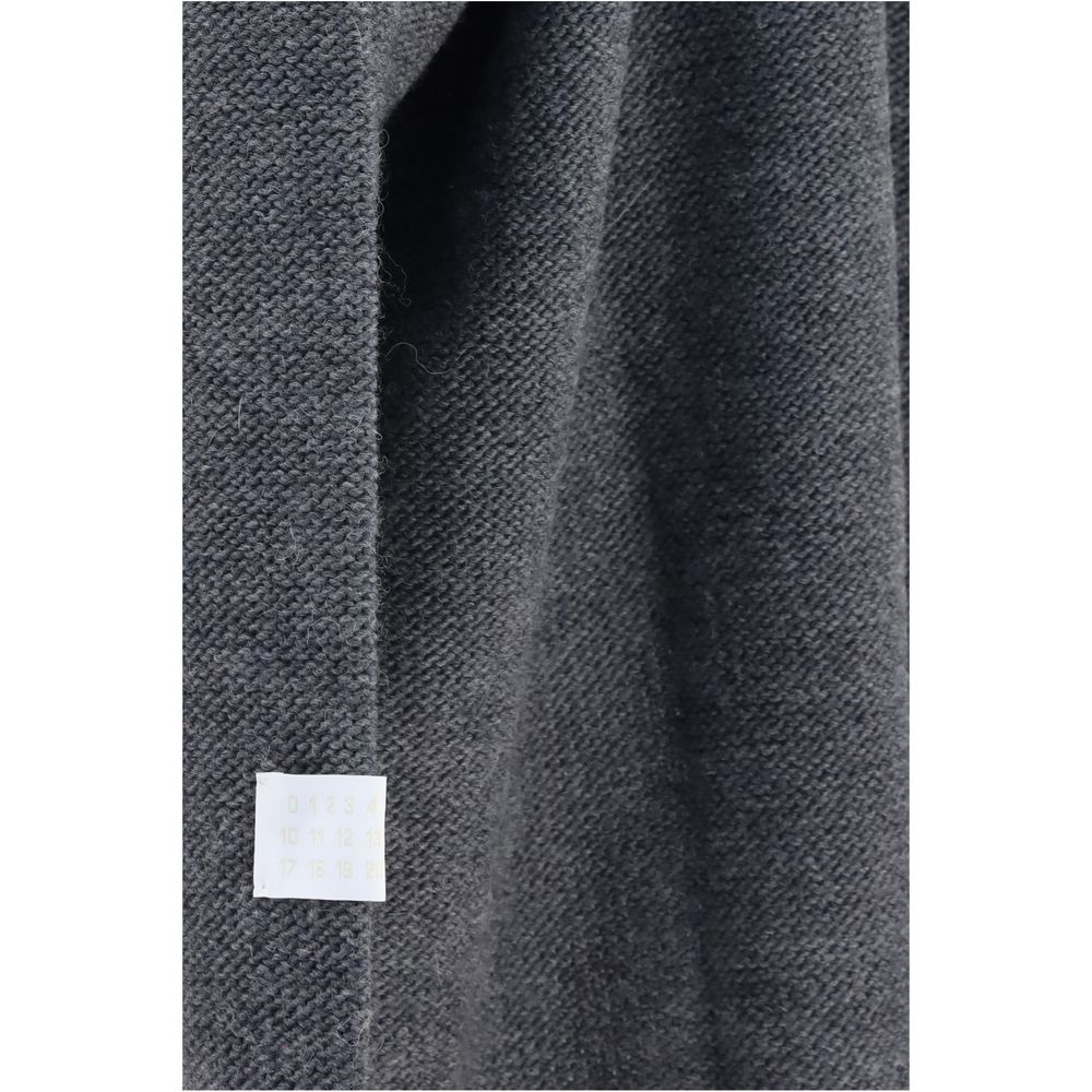 Gray Marabou Sweatshirt