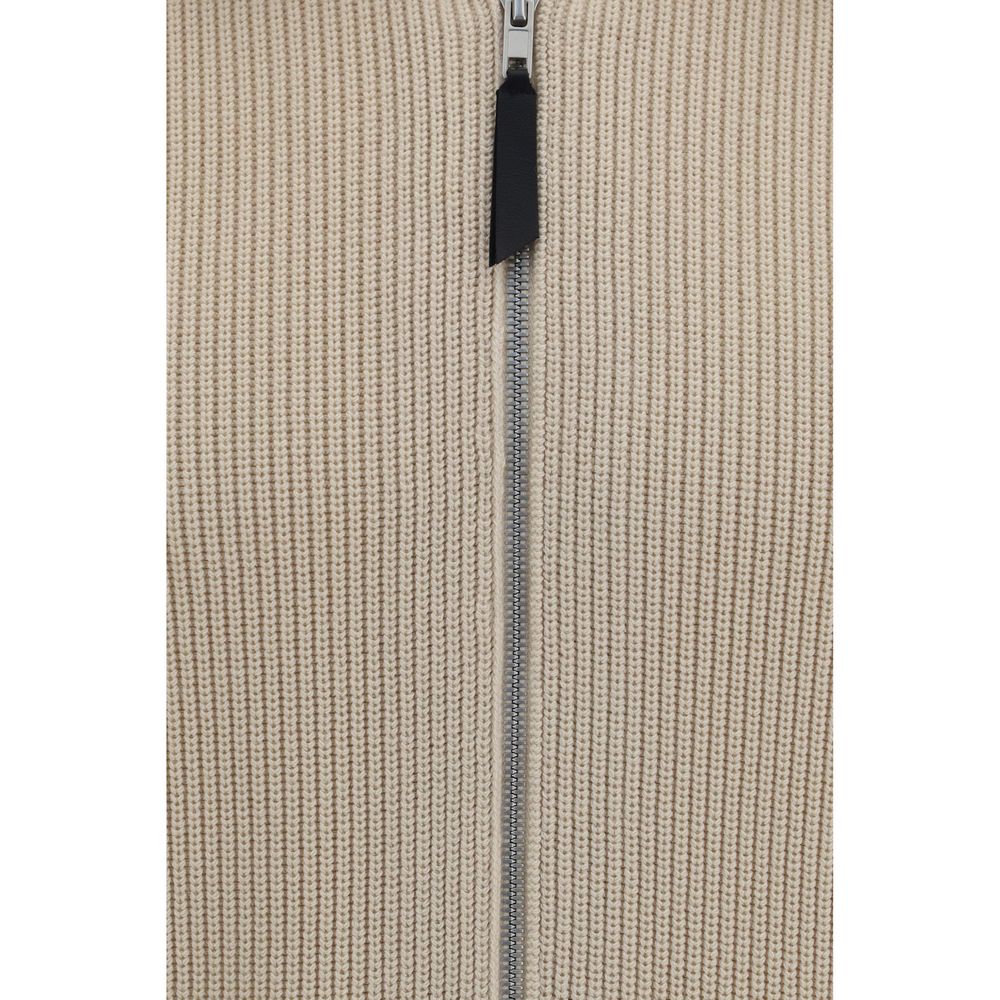 Beige Wool Oves Aries Sweatshirt