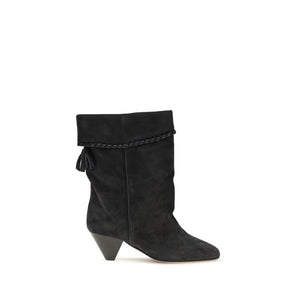 Black Calf Leather Bos Taurus Boots