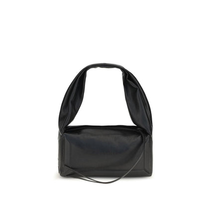 Black Leather Shoulder Bag