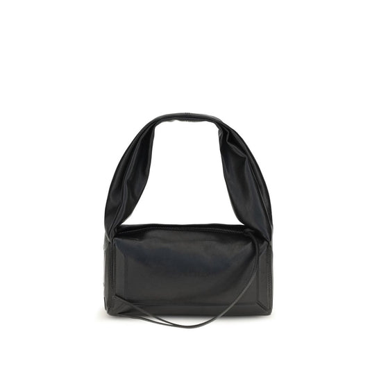 Black Leather Shoulder Bag