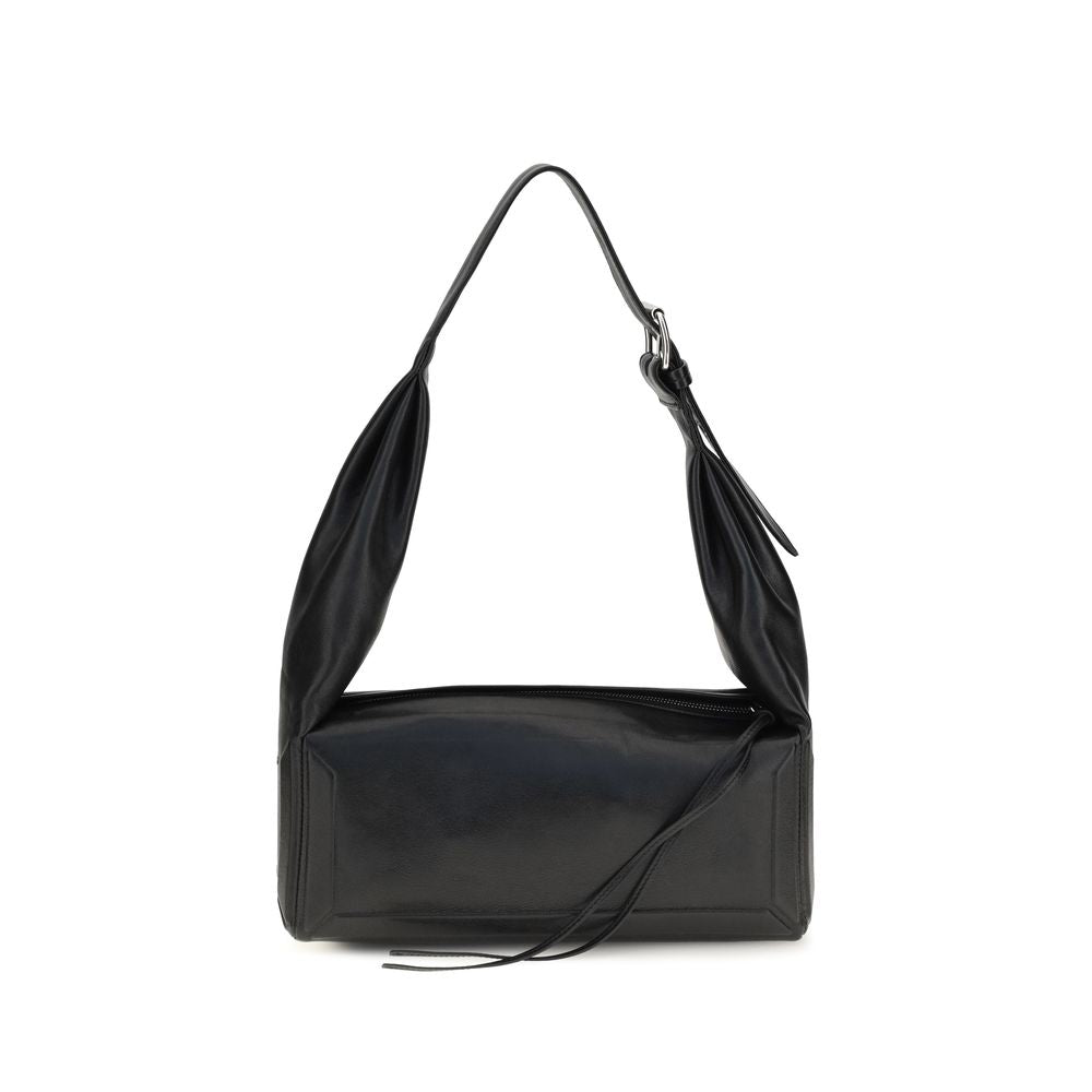 Black Leather Shoulder Bag