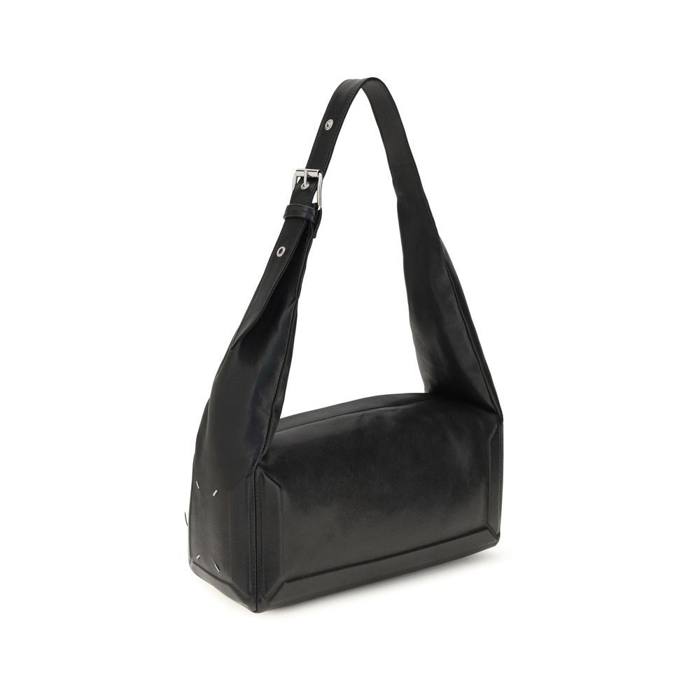 Black Leather Shoulder Bag