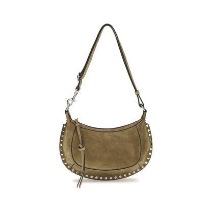 Beige Calf Leather Bos Taurus Shoulder Bag