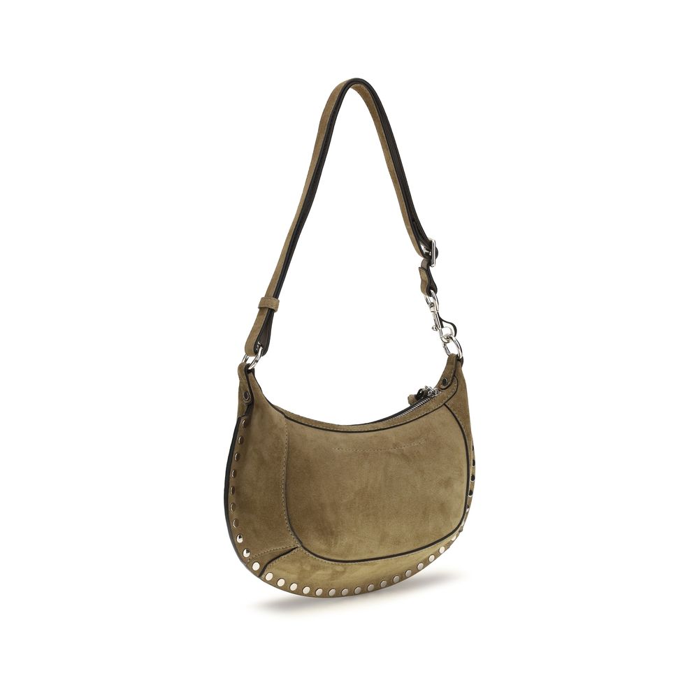 Beige Calf Leather Bos Taurus Shoulder Bag