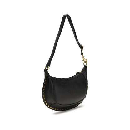 Black Calf Leather Bos Taurus Shoulder Bag