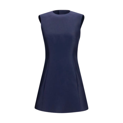 Blue Wool Oves Aries Casual Dress